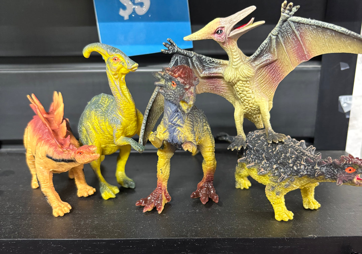 $5 Item (Plastic Dinosaur)